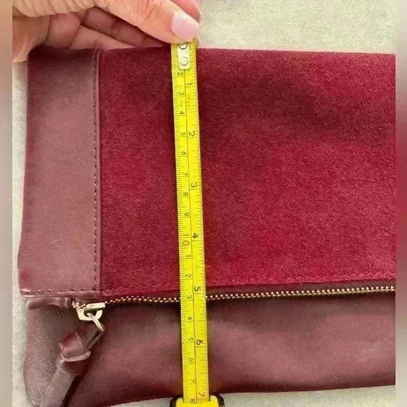 Sole Society Clutch Purse - Burgundy EUC - Picture 5 of 6